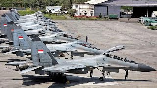 Jumlah dan Daftar Pesawat Tempur Sukhoi TNI AU Tahun 2023 [upl. by Klotz]