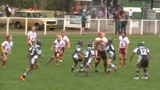 Glenmore Park Brumbies 81s Highlights Rd 7 vs St Marys Gillian Ewer [upl. by Alleinnad188]