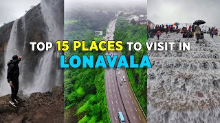 Lonavala  Top 15 Tourist Places to Visit in Monsoon  Lonavala Khandala Trip [upl. by Noir783]