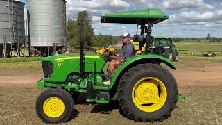 JOHN DEERE 5055E 2WD TRACTOR 55HP [upl. by Neerehs495]