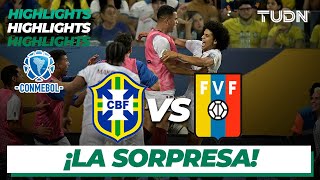 HIGHLIGHTS amp GOALS  Brasil vs Venezuela  CONMEBOLEliminatoria 2023 [upl. by Egres403]