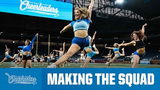 2024 Detroit Lions Cheerleaders  Making the Squad [upl. by Adkins]