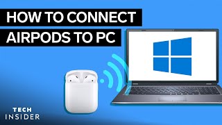 How To Connect AirPods To PC 2022 [upl. by Trilbi]