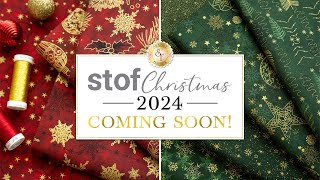 Introducing Stof Christmas 2024 Collection  Shabby Fabrics [upl. by Enitsyrhc]