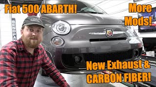 Making My Fiat 500 ABARTH Even LOUDER with a New Performance Exhaust System [upl. by Nomolas198]