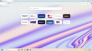 How to Change Homepage In Opera Browser Guide [upl. by Ahsikym]