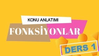 Fonksiyonlar AYT Grafik Çizimi Artan Azalan Maksimum Minimum Ortalama Değişim Hızı [upl. by Oringa]