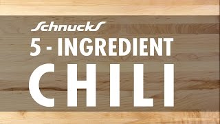 Schnucks 5Ingredient Chili [upl. by Omura372]