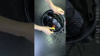 Cleaning the steering wheel  Logitech GT  ASMR [upl. by Chantalle585]