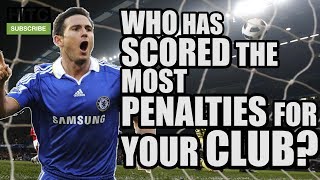 Who Is Your Clubs Premier League Record PENALTY Goalscorer [upl. by Shipman]