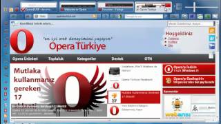 Opera Tarayıcı ve Sekme Yönetimi [upl. by Huberto]