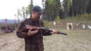 Combat Browning Auto 5 Auto 8 part 8 shooting video Slugs buckshot birdshot [upl. by Gniw]