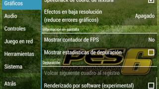 PES 6  Configuración emulador PPSSPP [upl. by Jaf]