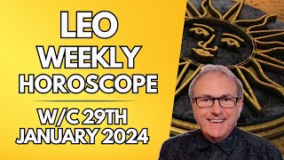 Leo Horoscope Weekly Astrology from 29th January 2024 [upl. by Oinegue311]