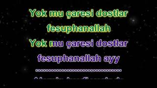 Erkin Koray  Fesuphanallah Karaoke [upl. by Eanaj]