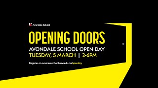 Opening Doors  Avondale Open Day 2024 [upl. by Elconin]