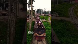 quotTrains in Bangladesh Overcrowding Beyond Beliefquot shorts [upl. by Lindy171]