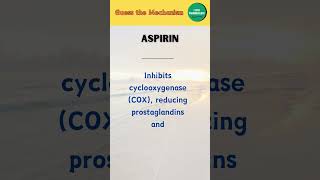 Aspirin Mechanism of action [upl. by Chivers125]