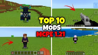 Top 10 Best Mod For Minecraft Pe 121  Best Mod Mcpe 121 FPS BOOST 🔥 [upl. by Weir260]