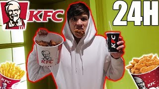 MANGIO PER 24 ORE SOLO KFC [upl. by Balsam]