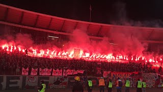 Delije  Hvala ti Miloje bez tebe na klupi stvarno trulo je  Crvena zvezda  Radnik 21 [upl. by Lindi866]