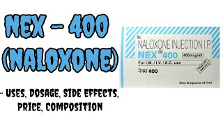 Nex 400 mcg Injection  View Uses Side Effects । Naloxone injection  viral shorts youtube [upl. by Eldorado291]