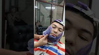 Facial wax ibsbarber male hair removal ASMR [upl. by Fan]