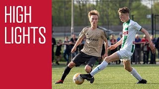 Highlights FC Groningen O17  Ajax O17 [upl. by Ordisi]