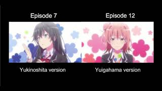 Oregairu Zoku ED  Everyday World Ballade Version Yukino Left amp Yui Right [upl. by Teerprah407]