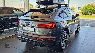 2023 Audi Q5 Sportback 40 TDI S line  Exterior and Interior Details [upl. by Reniar]