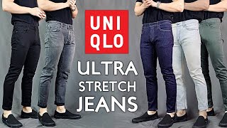 Uniqlo Ultra Stretch Skinny Fit Jeans Review  WORTH IT [upl. by Lleda]