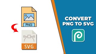 How to convert png image to svg in Photopea [upl. by Asserak]