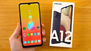 Samsung Galaxy A12 Unboxing amp First Impressions [upl. by Jenette694]