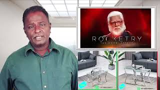 ROCKETRY Review  Madhavan  Tamil Talkies [upl. by Lareine]