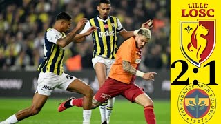 Highlights Lille vs Fenerbahce  21  UEFA champions league qualifying Third Round 2024  I Kahavc [upl. by Nylyak]