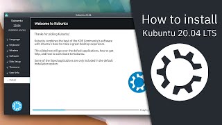 How to install Kubuntu 2004 LTS [upl. by Ennaisoj]