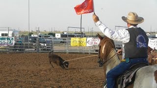 TieDown Roping  2018 Will Rogers Range Riders Rodeo  Saturday [upl. by Notreb379]