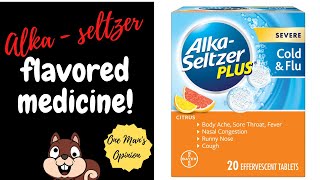 AlkaSeltzer Flavor Review  One Mans Opinion [upl. by Panta]