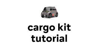 AMI CARGO KIT TUTORIAL [upl. by Regan]