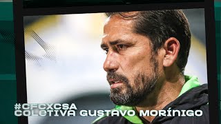 Coritiba 0 x 1 CSA  Coletiva Gustavo Morínigo [upl. by Itsur]