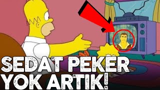 Simpsonlar Sedat Pekeri de mi bildi Gündeme oturdu gerçek [upl. by Calvano]