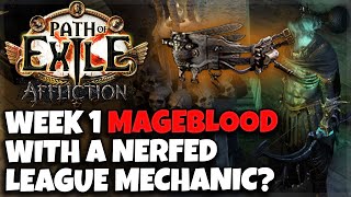 POE 323 How I got Mageblood in week 1 with a League Mechanic that everyone thought was nerfed [upl. by Vanden]