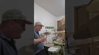 Practicing easy drum fills DRUMS AQUARIAN DRUMHEADS [upl. by Moneta]