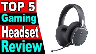 TOP 5 Best Gaming Headset Review 2024 [upl. by Yanrahc]