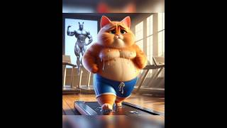 I Tried The Weight Loss Agreement From Reddit😁shorts cat funny viral😻❤️ [upl. by Adekram878]