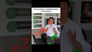 Tip 6 para comprar una concesión [upl. by Yruam]