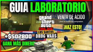 GTA5 Online  LABORATORIO de ACIDO GUIA DE DINERO COMO GANAR MILLONES GUIA DETALLADA GTA5 Online [upl. by Sahcnip]