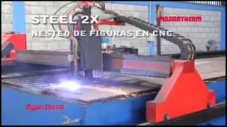 PANTOGRAFO INDUSTRIAL OXICORTE Y PLASMA STEEL 2X wwwplasmathermcommx [upl. by Zacks]