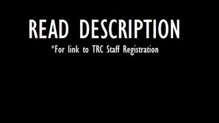 NEW  TRC STAFF APPLICATION [upl. by Oilegor723]