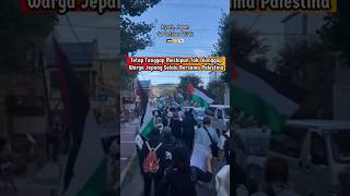 Warga Jepang Tetap dukung palestina meskipun tak dianggap shorts information [upl. by Assadah696]